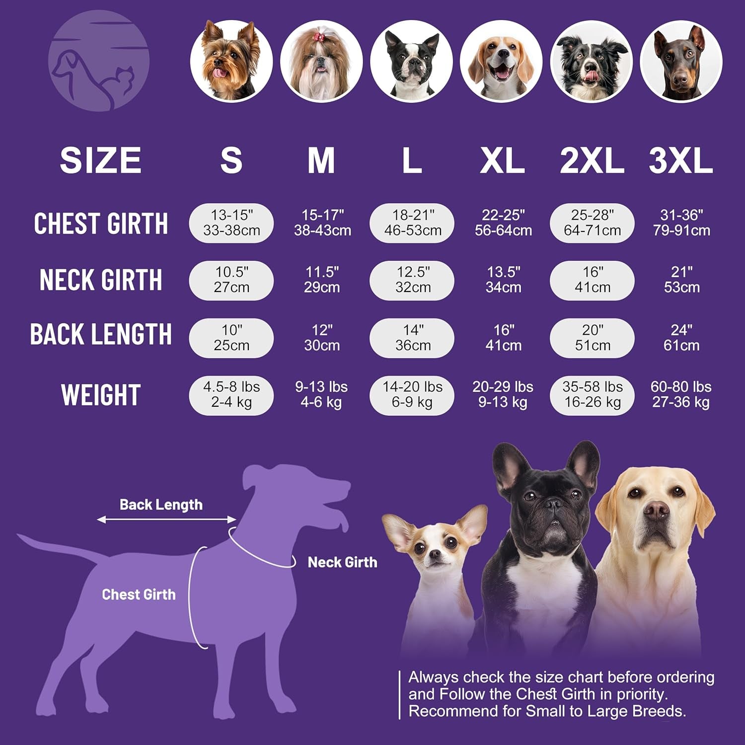 2 Pack Lightweight Dog Sweaters - Stretchy Fleece Vests with Reflective Stripes for Small Dogs in Grey & Red