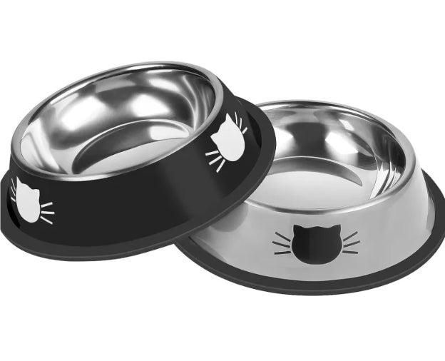 Stainless steel pet bowl